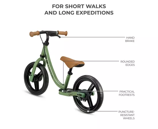 Беговел Kinderkraft Space Light Green (KRSPAC23GRE0000) (5902533925346), изображение 5 Беговел Kinderkraft Space Light Green (KRSPAC23GRE0000) (5902533925346), изображение 5