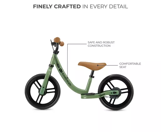 Беговел Kinderkraft Space Light Green (KRSPAC23GRE0000) (5902533925346), изображение 6 Беговел Kinderkraft Space Light Green (KRSPAC23GRE0000) (5902533925346), изображение 6