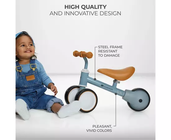 Беговел Kinderkraft Cutie Light Beige (KRCUTI00BEG0000) (5902533925384), изображение 11