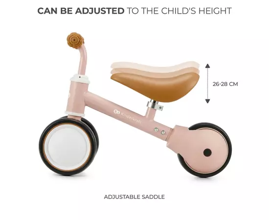 Біговел Kinderkraft Cutie Pink (KRCUTI00PNK0000) (5902533925650), зображення 7 Біговел Kinderkraft Cutie Pink (KRCUTI00PNK0000) (5902533925650), зображення 7