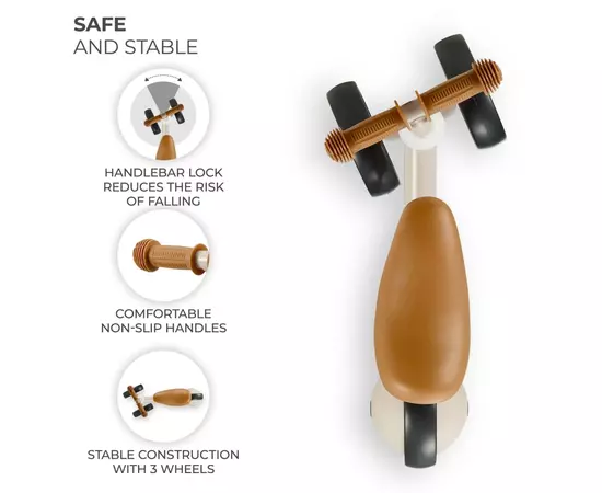 Біговел Kinderkraft Cutie Pink (KRCUTI00PNK0000) (5902533925650), зображення 8 Біговел Kinderkraft Cutie Pink (KRCUTI00PNK0000) (5902533925650), зображення 8