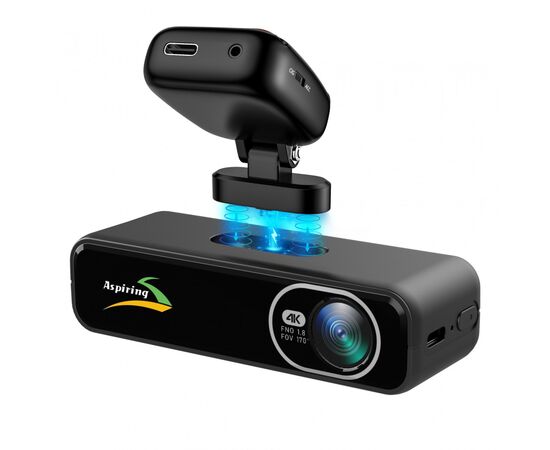 Видеорегистратор Aspiring AT320 UHD 4K Speedcam WiFi GPS (Aspiring AT320 UHD 4K, Speedcam, WiFi, GPS)
