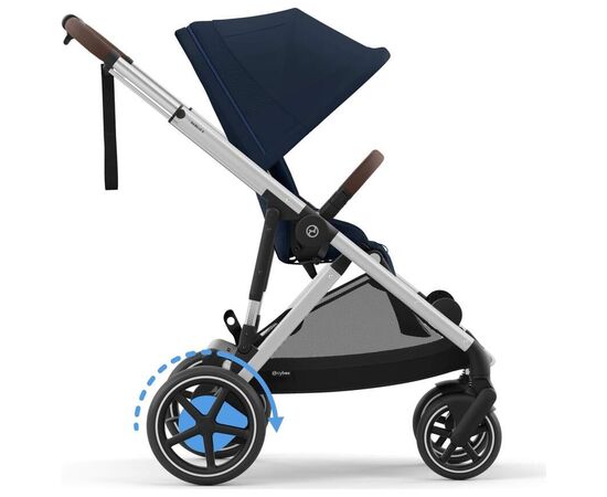 Коляска Cybex eGazelle S SLV Ocean Blue (524000529), изображение 2 Коляска Cybex eGazelle S SLV Ocean Blue (524000529), изображение 2