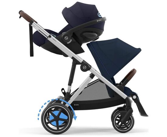 Коляска Cybex eGazelle S SLV Ocean Blue (524000529), изображение 7 Коляска Cybex eGazelle S SLV Ocean Blue (524000529), изображение 7
