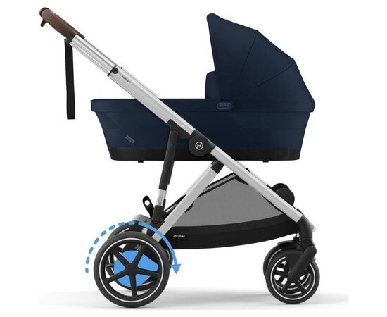 Коляска Cybex eGazelle S SLV Ocean Blue (524000529), изображение 8 Коляска Cybex eGazelle S SLV Ocean Blue (524000529), изображение 8