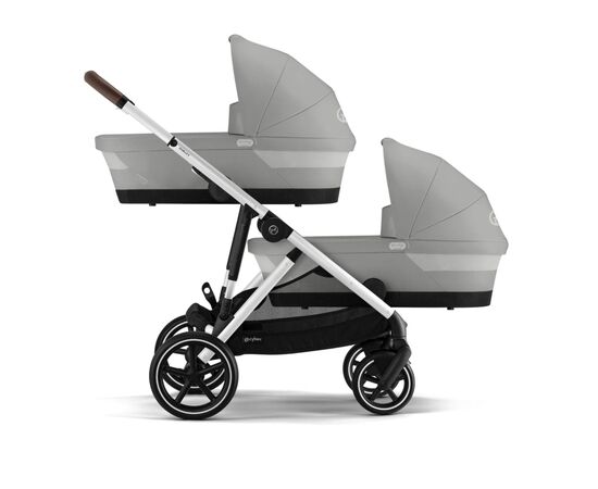Коляска Cybex Gazelle S SLV Stone Grey (524001289), изображение 8 Коляска Cybex Gazelle S SLV Stone Grey (524001289), изображение 8