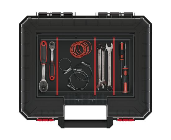 Ящик для инструментов Kistenberg 15", 384*335*144, HEAVY tool case, KHV40S (KHV40S), изображение 4 Ящик для инструментов Kistenberg 15", 384*335*144, HEAVY tool case, KHV40S (KHV40S), изображение 4