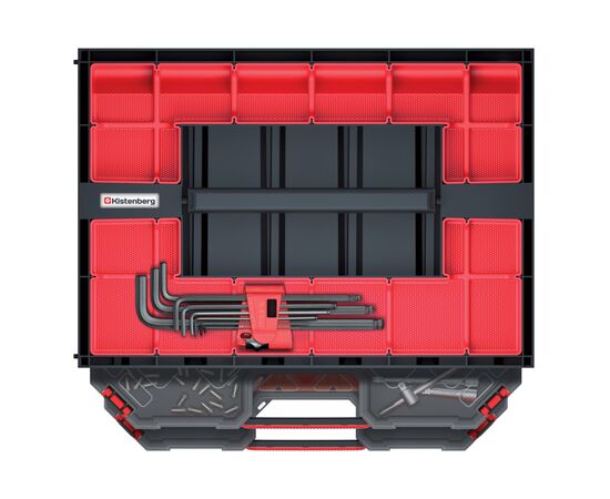 Ящик для инструментов Kistenberg набор органайзеров, 415*290*290, TAGER CASE, KTC40306S (KTC40306S), изображение 2 Ящик для инструментов Kistenberg набор органайзеров, 415*290*290, TAGER CASE, KTC40306S (KTC40306S), изображение 2
