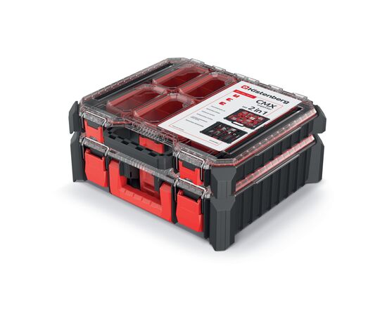 Ящик для инструментов Kistenberg набор органайзеров, 445*390*197, CMX set, KCXS4540BS (KCXS4540BS), изображение 2 Ящик для инструментов Kistenberg набор органайзеров, 445*390*197, CMX set, KCXS4540BS (KCXS4540BS), изображение 2