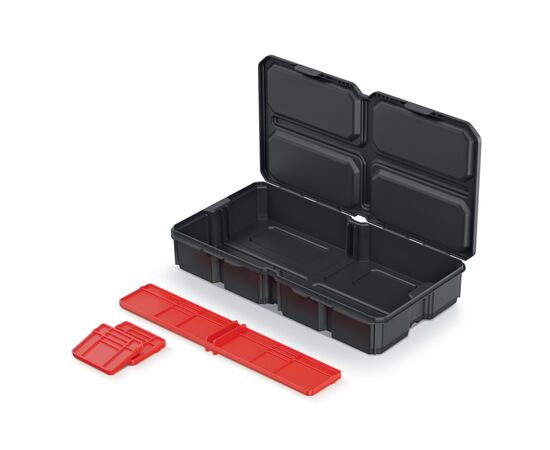 Ящик для инструментов Kistenberg органайзер 11", 285*158*57, MSX Box, KMXBB3015S (KMXBB3015S), изображение 3 Ящик для инструментов Kistenberg органайзер 11", 285*158*57, MSX Box, KMXBB3015S (KMXBB3015S), изображение 3