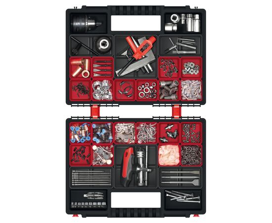 Ящик для инструментов Kistenberg органайзер 14", 344*249*100, NORB DUO, KNOS352510B (KNOS352510B), изображение 4