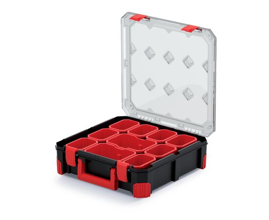 Ящик для инструментов Kistenberg органайзер 15", 390*390*110, TITAN, KTI4040S (KTI4040S), изображение 3 Ящик для инструментов Kistenberg органайзер 15", 390*390*110, TITAN, KTI4040S (KTI4040S), изображение 3