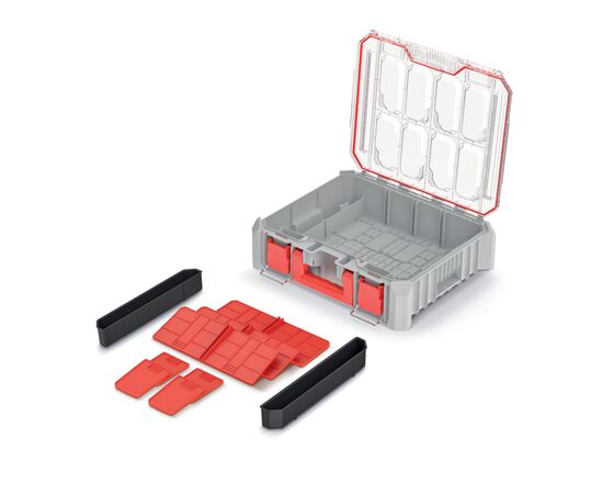 Ящик для инструментов Kistenberg органайзер 18", 445*368*122, C Block BRIDGE, KCBB4540S-4C (KCBB4540S-4C), изображение 3 Ящик для инструментов Kistenberg органайзер 18", 445*368*122, C Block BRIDGE, KCBB4540S-4C (KCBB4540S-4C), изображение 3