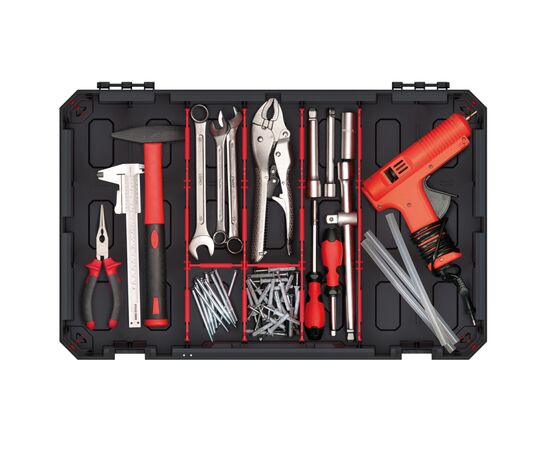 Ящик для инструментов Kistenberg органайзер 24", 598*390*110, TITAN, KTI6040S (KTI6040S), изображение 3 Ящик для инструментов Kistenberg органайзер 24", 598*390*110, TITAN, KTI6040S (KTI6040S), изображение 3