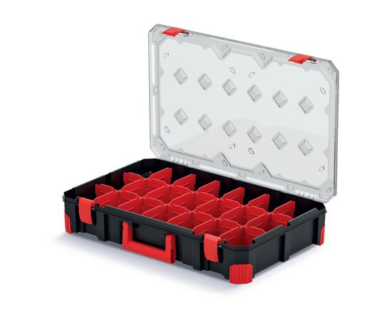 Ящик для инструментов Kistenberg органайзер 24", 598*390*110, TITAN, KTI6040S (KTI6040S), изображение 4 Ящик для инструментов Kistenberg органайзер 24", 598*390*110, TITAN, KTI6040S (KTI6040S), изображение 4