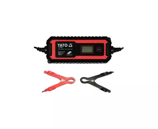 Зарядное устройство для автомобильного аккумулятора Yato YT-83001, изображение 5 Зарядное устройство для автомобильного аккумулятора Yato YT-83001, изображение 5
