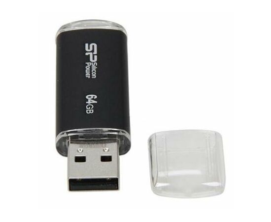 USB флеш накопитель Silicon Power 64GB Ultima II USB 2.0 (SP064GBUF2M01V1K), изображение 3 USB флеш накопитель Silicon Power 64GB Ultima II USB 2.0 (SP064GBUF2M01V1K), изображение 3