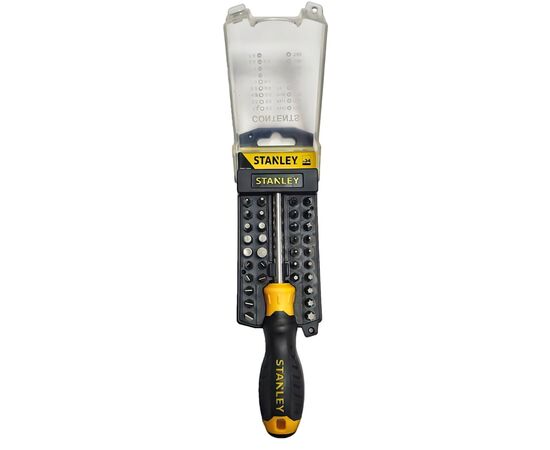 Набор отверток Stanley Multibit многофункциональная c 34 насадками (STHT0-70885), изображение 4 Набор отверток Stanley Multibit многофункциональная c 34 насадками (STHT0-70885), изображение 4