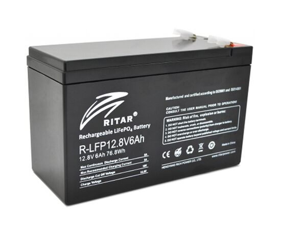 Батарея LiFePo4 Ritar R-LFP 12.8V 6Ah