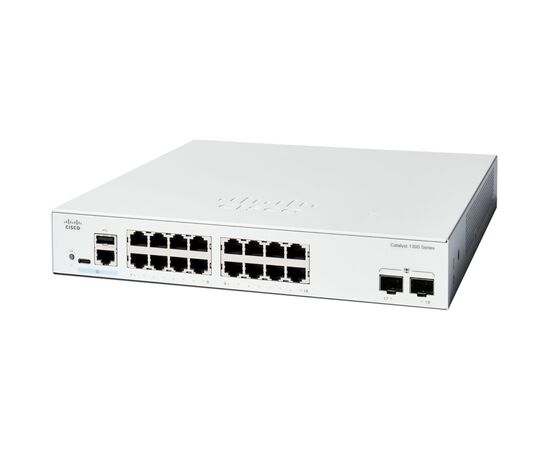 Коммутатор сетевой Cisco C1300-16T-2G