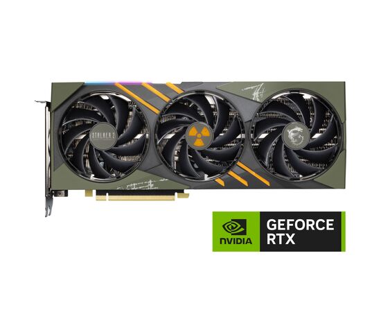 Видеокарта MSI GeForce RTX4070Ti SUPER 16Gb GAMING SLIM STALKER 2 EDITION (RTX 4070 Ti SUPER 16G GAMING SLIM STALKER 2 EDITION), изображение 2 Видеокарта MSI GeForce RTX4070Ti SUPER 16Gb GAMING SLIM STALKER 2 EDITION (RTX 4070 Ti SUPER 16G GAMING SLIM STALKER 2 EDITION), изображение 2