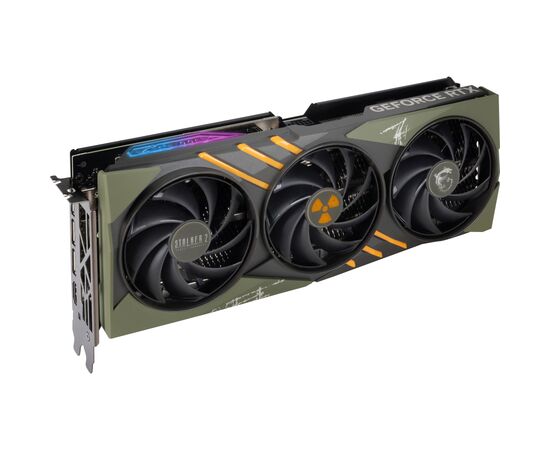 Видеокарта MSI GeForce RTX4070Ti SUPER 16Gb GAMING SLIM STALKER 2 EDITION (RTX 4070 Ti SUPER 16G GAMING SLIM STALKER 2 EDITION), изображение 6 Видеокарта MSI GeForce RTX4070Ti SUPER 16Gb GAMING SLIM STALKER 2 EDITION (RTX 4070 Ti SUPER 16G GAMING SLIM STALKER 2 EDITION), изображение 6