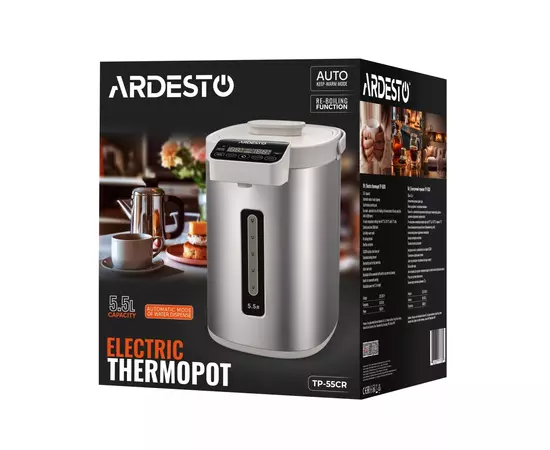 Электрочайник Ardesto TP-55CR, изображение 10 Электрочайник Ardesto TP-55CR, изображение 10