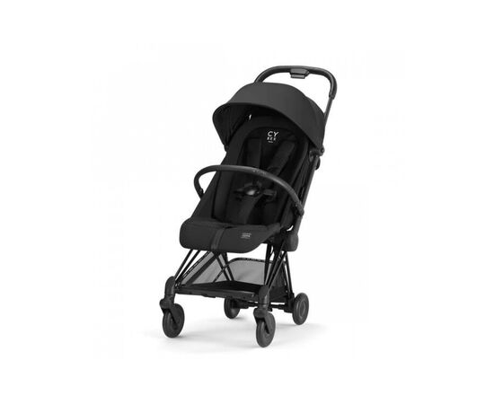 Коляска Cybex Coya Urban Mobility Black (с бампером и дождевиком) (524000691), изображение 3 Коляска Cybex Coya Urban Mobility Black (с бампером и дождевиком) (524000691), изображение 3