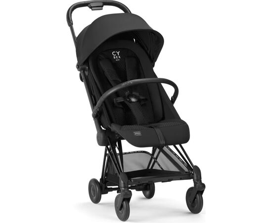 Коляска Cybex Coya Urban Mobility Black (з бампером та дощовиком) (524000691)