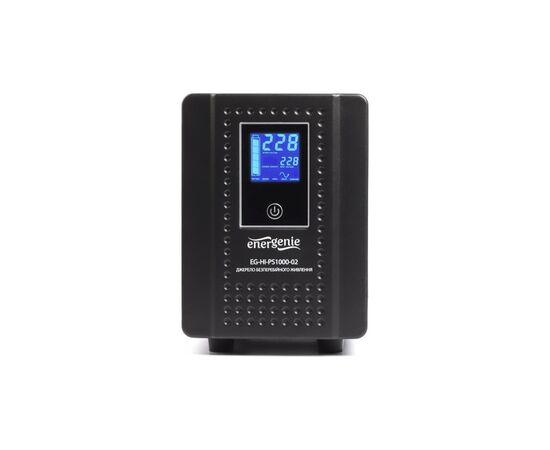 Источник бесперебойного питания EnerGenie EG-HI-PS1000-02 1000VA 600W (EG-HI-PS1000-02), изображение 2 Источник бесперебойного питания EnerGenie EG-HI-PS1000-02 1000VA 600W (EG-HI-PS1000-02), изображение 2