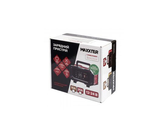Сетевое зарядное устройство для АКБ Maxxter MX-CHR-1224V20P 12-24V (MX-CHR-1224V20P), изображение 3 Сетевое зарядное устройство для АКБ Maxxter MX-CHR-1224V20P 12-24V (MX-CHR-1224V20P), изображение 3