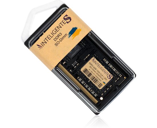 Модуль пам'яті для ноутбука SoDIMM DDR3L 4GB 1333 MHz INTELIGENTES (IS3AFA1/4), зображення 6 Модуль пам'яті для ноутбука SoDIMM DDR3L 4GB 1333 MHz INTELIGENTES (IS3AFA1/4), зображення 6