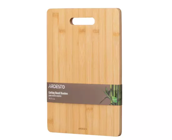 Дошка для нарізання Ardesto Midori 28 х 21 х 1 см, бамбук (AR1428BA)