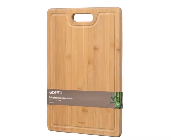 Дошка для нарізання Ardesto Midori, 40 х 30 х 1.5 см, бамбук (AR1440BAM)