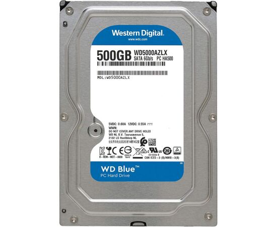 Жесткий диск WD 3.5"  500GB (# WD5000AZLX #)