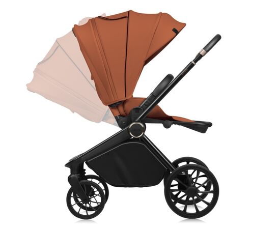 Коляска Lionelo 2 в 1 Mika Plus Brown Rust (LO-MIKA PLUS 2IN1 BROWN RUST), изображение 3 Коляска Lionelo 2 в 1 Mika Plus Brown Rust (LO-MIKA PLUS 2IN1 BROWN RUST), изображение 3
