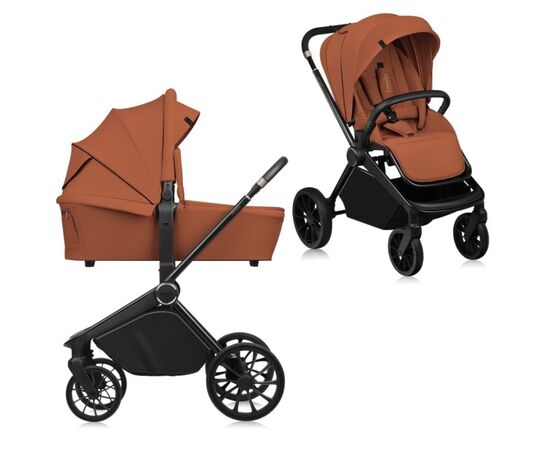 Коляска Lionelo 2 в 1 Mika Plus Brown Rust (LO-MIKA PLUS 2IN1 BROWN RUST)