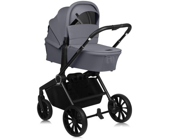 Коляска Lionelo 2 в 1 Mika Plus Grey Stone (LO-MIKA PLUS 2IN1 GREY STONE), изображение 6 Коляска Lionelo 2 в 1 Mika Plus Grey Stone (LO-MIKA PLUS 2IN1 GREY STONE), изображение 6