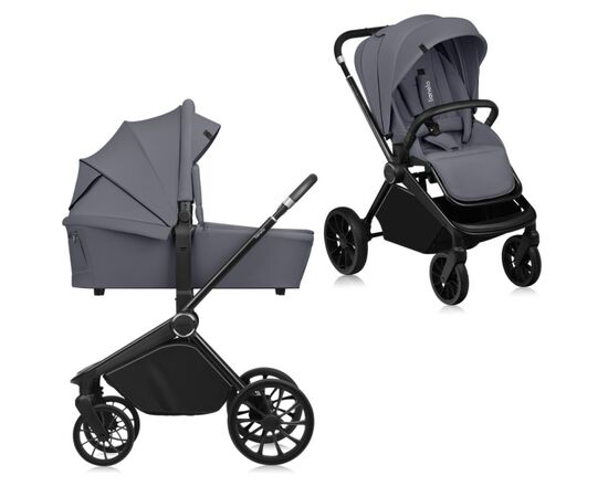 Коляска Lionelo 2 в 1 Mika Plus Grey Stone (LO-MIKA PLUS 2IN1 GREY STONE)