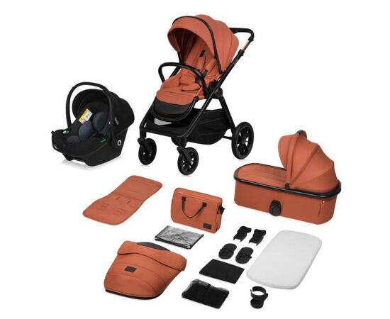 Коляска Lionelo 3 в 1 Layla Brown Rust (LO-LAYLA 3IN1 BROWN RUST), изображение 12 Коляска Lionelo 3 в 1 Layla Brown Rust (LO-LAYLA 3IN1 BROWN RUST), изображение 12