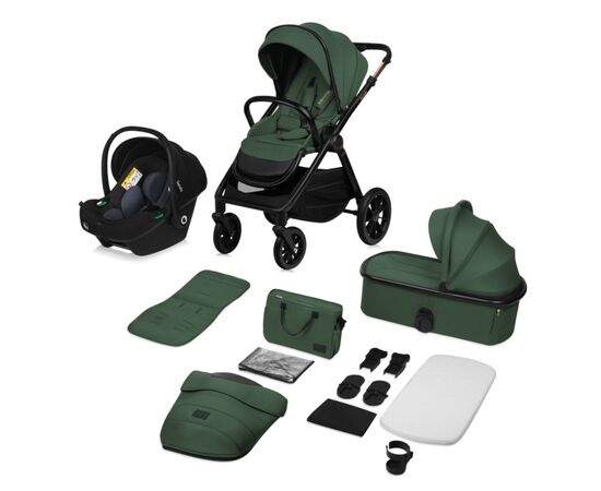 Коляска Lionelo 3 в 1 Layla Green Forest (LO-LAYLA 3IN1 GREEN FOREST), изображение 12 Коляска Lionelo 3 в 1 Layla Green Forest (LO-LAYLA 3IN1 GREEN FOREST), изображение 12
