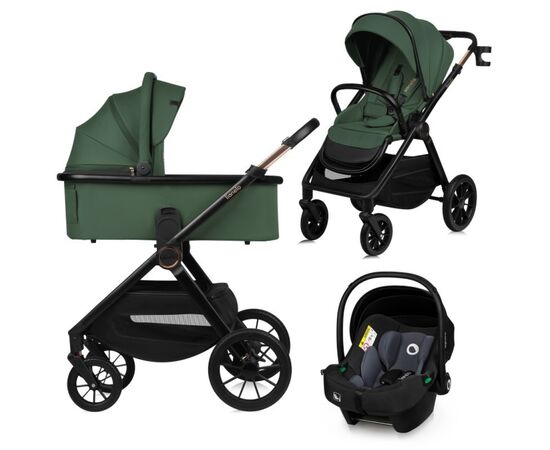 Коляска Lionelo 3 в 1 Layla Green Forest (LO-LAYLA 3IN1 GREEN FOREST)