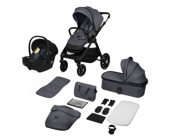 Коляска Lionelo 3 в 1 Layla Grey Stone (LO-LAYLA 3IN1 GREY STONE), изображение 12 Коляска Lionelo 3 в 1 Layla Grey Stone (LO-LAYLA 3IN1 GREY STONE), изображение 12