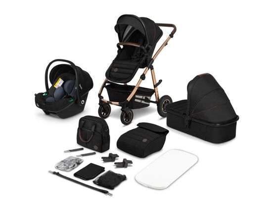 Коляска Lionelo 3 в 1 Amber Black Onyx (LO-AMBER BLACK ONYX (3in1)), изображение 12 Коляска Lionelo 3 в 1 Amber Black Onyx (LO-AMBER BLACK ONYX (3in1)), изображение 12
