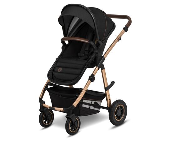 Коляска Lionelo 3 в 1 Amber Black Onyx (LO-AMBER BLACK ONYX (3in1)), изображение 2 Коляска Lionelo 3 в 1 Amber Black Onyx (LO-AMBER BLACK ONYX (3in1)), изображение 2
