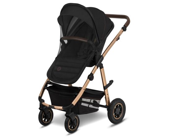 Коляска Lionelo 3 в 1 Amber Black Onyx (LO-AMBER BLACK ONYX (3in1)), изображение 3 Коляска Lionelo 3 в 1 Amber Black Onyx (LO-AMBER BLACK ONYX (3in1)), изображение 3
