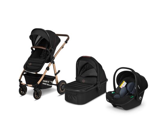Коляска Lionelo 3 в 1 Amber Black Onyx (LO-AMBER BLACK ONYX (3in1)), изображение 5 Коляска Lionelo 3 в 1 Amber Black Onyx (LO-AMBER BLACK ONYX (3in1)), изображение 5