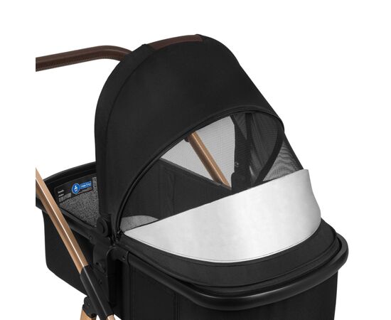 Коляска Lionelo 3 в 1 Amber Black Onyx (LO-AMBER BLACK ONYX (3in1)), изображение 9 Коляска Lionelo 3 в 1 Amber Black Onyx (LO-AMBER BLACK ONYX (3in1)), изображение 9