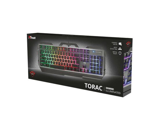 Клавиатура Trust GXT 856 Torac Illuminated Black (23577), изображение 10 Клавиатура Trust GXT 856 Torac Illuminated Black (23577), изображение 10