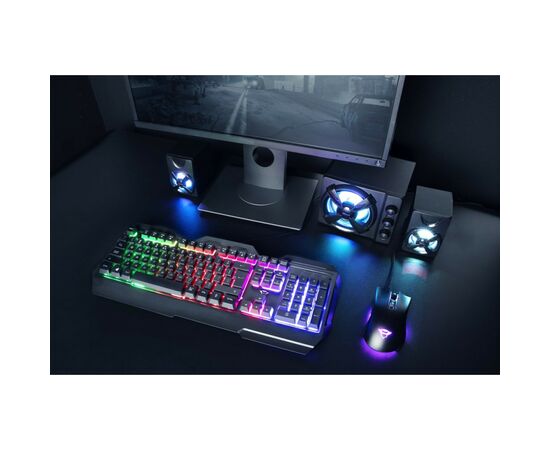 Клавиатура Trust GXT 856 Torac Illuminated Black (23577), изображение 5 Клавиатура Trust GXT 856 Torac Illuminated Black (23577), изображение 5
